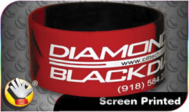 Screen-Printed Wristbands