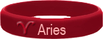 Aries Zodiac Sign Wristband