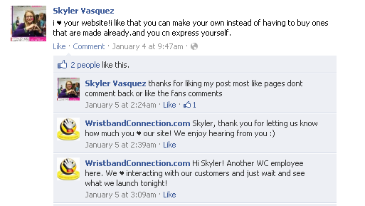 Wristband Customer Reviews