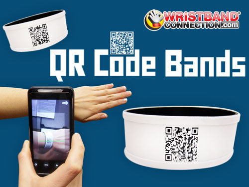 QR Coded Wristbands by TheWristbandConnection.com